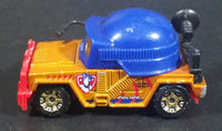 2004 Matchbox Police Squad Runner Military Helmet Gold Die Cast Toy Car Emergency Armored Vehicle - Treasure Valley Antiques & Collectibles