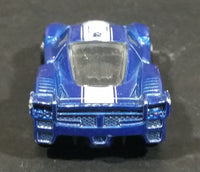 2013 Hot Wheels Ferrari FXX Blue with White Stripe Die Cast Toy Dream Car Vehicle - Treasure Valley Antiques & Collectibles