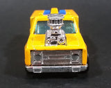 2010 Hot Wheels City Works HW Electric Truck Rescue Ranger Dark Yellow Die Cast Toy Car Vehicle w/ Blown Motor