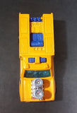 2010 Hot Wheels City Works HW Electric Truck Rescue Ranger Dark Yellow Die Cast Toy Car Vehicle w/ Blown Motor