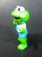 Vintage HA! The Muppets 1986 Baby Kermit The Frog Skateboarding Figurine McDonald's Happy Meal Toy - Treasure Valley Antiques & Collectibles