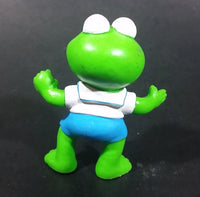 Vintage HA! The Muppets 1986 Baby Kermit The Frog Skateboarding Figurine McDonald's Happy Meal Toy - Treasure Valley Antiques & Collectibles