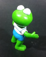 Vintage HA! The Muppets 1986 Baby Kermit The Frog Skateboarding Figurine McDonald's Happy Meal Toy - Treasure Valley Antiques & Collectibles