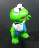 Vintage HA! The Muppets 1986 Baby Kermit The Frog Skateboarding Figurine McDonald's Happy Meal Toy - Treasure Valley Antiques & Collectibles