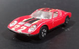 Rare Vintage 1966 PlayArt Lamborghini Miura Red No. 22 Die Cast Toy Car Vehicle - Treasure Valley Antiques & Collectibles