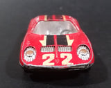 Rare Vintage 1966 PlayArt Lamborghini Miura Red No. 22 Die Cast Toy Car Vehicle - Treasure Valley Antiques & Collectibles