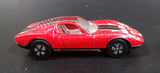 Rare Vintage 1966 PlayArt Lamborghini Miura Red No. 22 Die Cast Toy Car Vehicle
