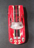 Rare Vintage 1966 PlayArt Lamborghini Miura Red No. 22 Die Cast Toy Car Vehicle - Treasure Valley Antiques & Collectibles