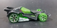 2005 Hot Wheels AcceleRacers RD-04 Black & Lime Green Die Cast Toy Car Vehicle - McDonalds Happy Meal - Treasure Valley Antiques & Collectibles