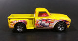 2006 Hot Wheels Custom '69 Chevy Yellow Pickup Truck Die Cast Toy Car Vehicle - Treasure Valley Antiques & Collectibles