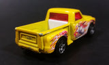 2006 Hot Wheels Custom '69 Chevy Yellow Pickup Truck Die Cast Toy Car Vehicle - Treasure Valley Antiques & Collectibles