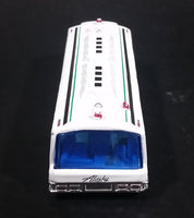 Realtoy Alaska International Airport Service Bus White Die Cast Toy Car Vehicle - Treasure Valley Antiques & Collectibles