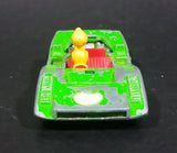 Rare Vintage 1972 United Features Syndicate Charlie Brown Snoopy Woodstock Green Aviva No. C2 Die Cast Toy Car Vehicle - Treasure Valley Antiques & Collectibles