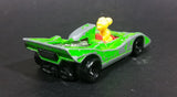 Rare Vintage 1972 United Features Syndicate Charlie Brown Snoopy Woodstock Green Aviva No. C2 Die Cast Toy Car Vehicle - Treasure Valley Antiques & Collectibles