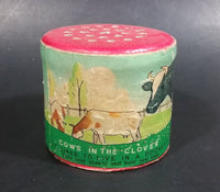 Vintage "Cows In The Clover" Moo Can Noisemaker ~Not working~ - Treasure Valley Antiques & Collectibles