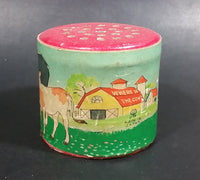 Vintage "Cows In The Clover" Moo Can Noisemaker ~Not working~ - Treasure Valley Antiques & Collectibles