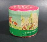 Vintage "Cows In The Clover" Moo Can Noisemaker ~Not working~ - Treasure Valley Antiques & Collectibles