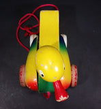 Vintage Wooden Duck Pull Toy - Treasure Valley Antiques & Collectibles