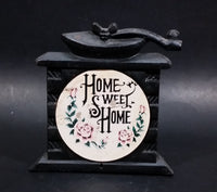 Vintage "Home Sweet Home" 2D Coffee Grinder Shaped Cast Iron Napkin Holder - Treasure Valley Antiques & Collectibles