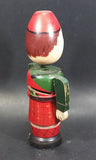 Vintage Wooden Soldier Nodder Bobble Head Coin Bank - Treasure Valley Antiques & Collectibles