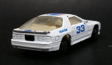 1988 Maisto Mazda RX-7 Turbo #33 White w/ Blue & Red Stripes Die Cast Toy Car Vehicle - Treasure Valley Antiques & Collectibles