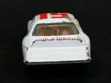 1980s Yatming Ford Thunderbird White 19 Red Flames No. 1033 Die Cast Toy Car Vehicle - Made in Thailand - Treasure Valley Antiques & Collectibles