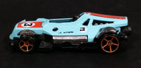 2006 Hot Wheels First Editions Med-Evil Light Blue Die Cast Toy Race Car Vehicle - Treasure Valley Antiques & Collectibles