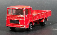 1980s Majorette Saviem Toy Truck Red Die Cast Toy Car Vehicle 1/100 Scale - Treasure Valley Antiques & Collectibles