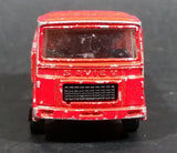 1980s Majorette Saviem Toy Truck Red Die Cast Toy Car Vehicle 1/100 Scale - Treasure Valley Antiques & Collectibles