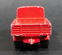 1980s Majorette Saviem Toy Truck Red Die Cast Toy Car Vehicle 1/100 Scale - Treasure Valley Antiques & Collectibles