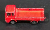 1980s Majorette Saviem Toy Truck Red Die Cast Toy Car Vehicle 1/100 Scale - Treasure Valley Antiques & Collectibles