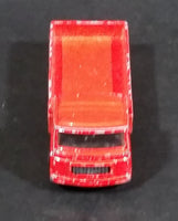 1980s Majorette Saviem Toy Truck Red Die Cast Toy Car Vehicle 1/100 Scale - Treasure Valley Antiques & Collectibles