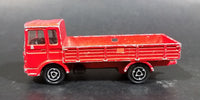 1980s Majorette Saviem Toy Truck Red Die Cast Toy Car Vehicle 1/100 Scale - Treasure Valley Antiques & Collectibles