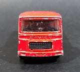 1980s Majorette Saviem Toy Truck Red Die Cast Toy Car Vehicle 1/100 Scale - Treasure Valley Antiques & Collectibles