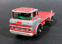 1967-1972 Lesney Matchbox No. 44 GMC Refrigerator Truck Red (Missing back) - Treasure Valley Antiques & Collectibles