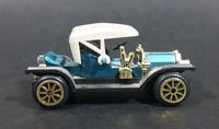 Vintage Reader's Digest High Speed Corgi Reo Teal Blue No. 212 Classic Die Cast Toy Antique Car Vehicle - Treasure Valley Antiques & Collectibles