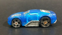 2005 Hot Wheels FE's X-Raycers Horseplay Transparent Blue Die Cast Toy Race Car Vehicle - Treasure Valley Antiques & Collectibles