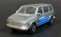 Rare 1987 Road Champs Cominco Zinc-ee Van Zinc Silver Grey Van Die Cast Toy Car Vehicle