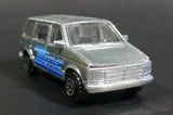 Rare 1987 Road Champs Cominco Zinc-ee Van Zinc Silver Grey Van Die Cast Toy Car Vehicle