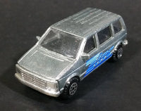 Rare 1987 Road Champs Cominco Zinc-ee Van Zinc Silver Grey Van Die Cast Toy Car Vehicle