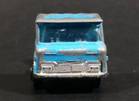 Vintage Yatming Light Blue Truck Cab Die Cast Toy Car Vehicle - Made in Hong Kong - Treasure Valley Antiques & Collectibles