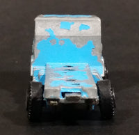 Vintage Yatming Light Blue Truck Cab Die Cast Toy Car Vehicle - Made in Hong Kong - Treasure Valley Antiques & Collectibles