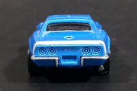 2009 Hot Wheels Dream Garage '69 Corvette Stingray Blue Die Cast Toy Muscle Car Vehicle