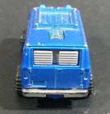 2009 Hot Wheels 1977 Baja Breaker Ford Econoline Van Metalflake Satin Blue No. 121 Die Cast Toy Car Vehicle