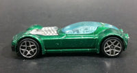 2002 Hot Wheels First Editions Ballistik Green No. 53 41/42 Die Cast Toy Car Vehicle - Treasure Valley Antiques & Collectibles