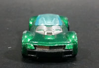 2002 Hot Wheels First Editions Ballistik Green No. 53 41/42 Die Cast Toy Car Vehicle - Treasure Valley Antiques & Collectibles