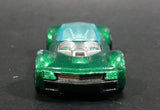 2002 Hot Wheels First Editions Ballistik Green No. 53 41/42 Die Cast Toy Car Vehicle - Treasure Valley Antiques & Collectibles