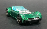 2002 Hot Wheels First Editions Ballistik Green No. 53 41/42 Die Cast Toy Car Vehicle - Treasure Valley Antiques & Collectibles