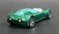 2002 Hot Wheels First Editions Ballistik Green No. 53 41/42 Die Cast Toy Car Vehicle - Treasure Valley Antiques & Collectibles