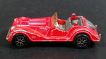 Vintage 1980s Majorette Morgan Hard Top Convertible Red No. 261 1/50 Scale Die Cast Toy Car Vehicle Made in France - Treasure Valley Antiques & Collectibles